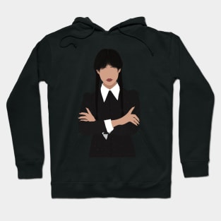 Wednesday Addams Fan Art Hoodie